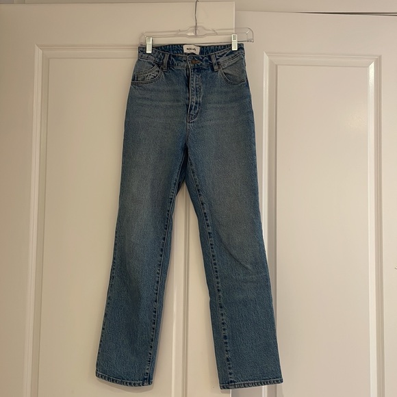 rolla’s original straight leg jeans in brad blue wash (size 27) - Picture 4 of 7